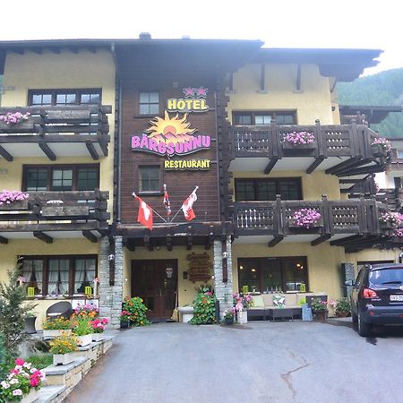 Hotel Bärgsunnu Saas-Grund Exterior foto